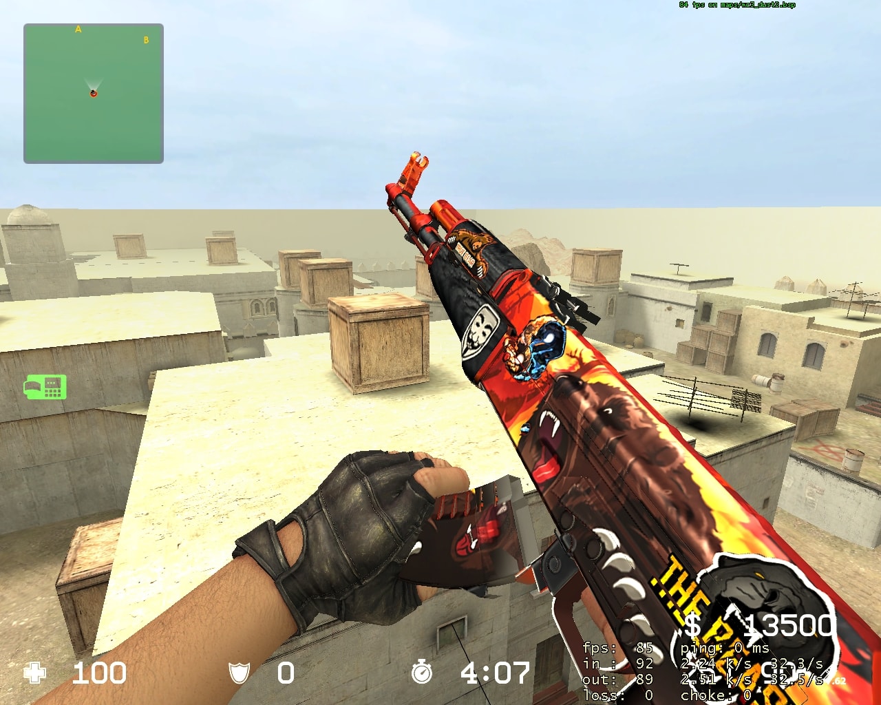 AK-47 Grizly+stickers