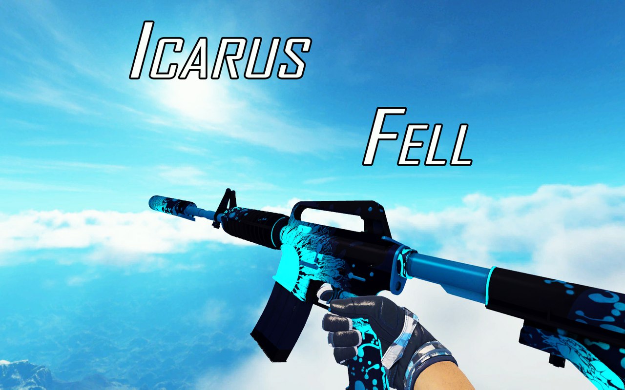 M4A1-S | Icarus Fell | Moto Gloves - Для CSS v89