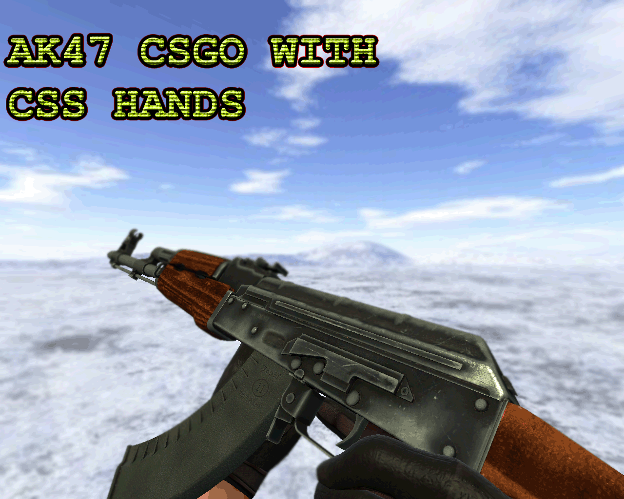 CSGO AK-47 ON CSS HANDS