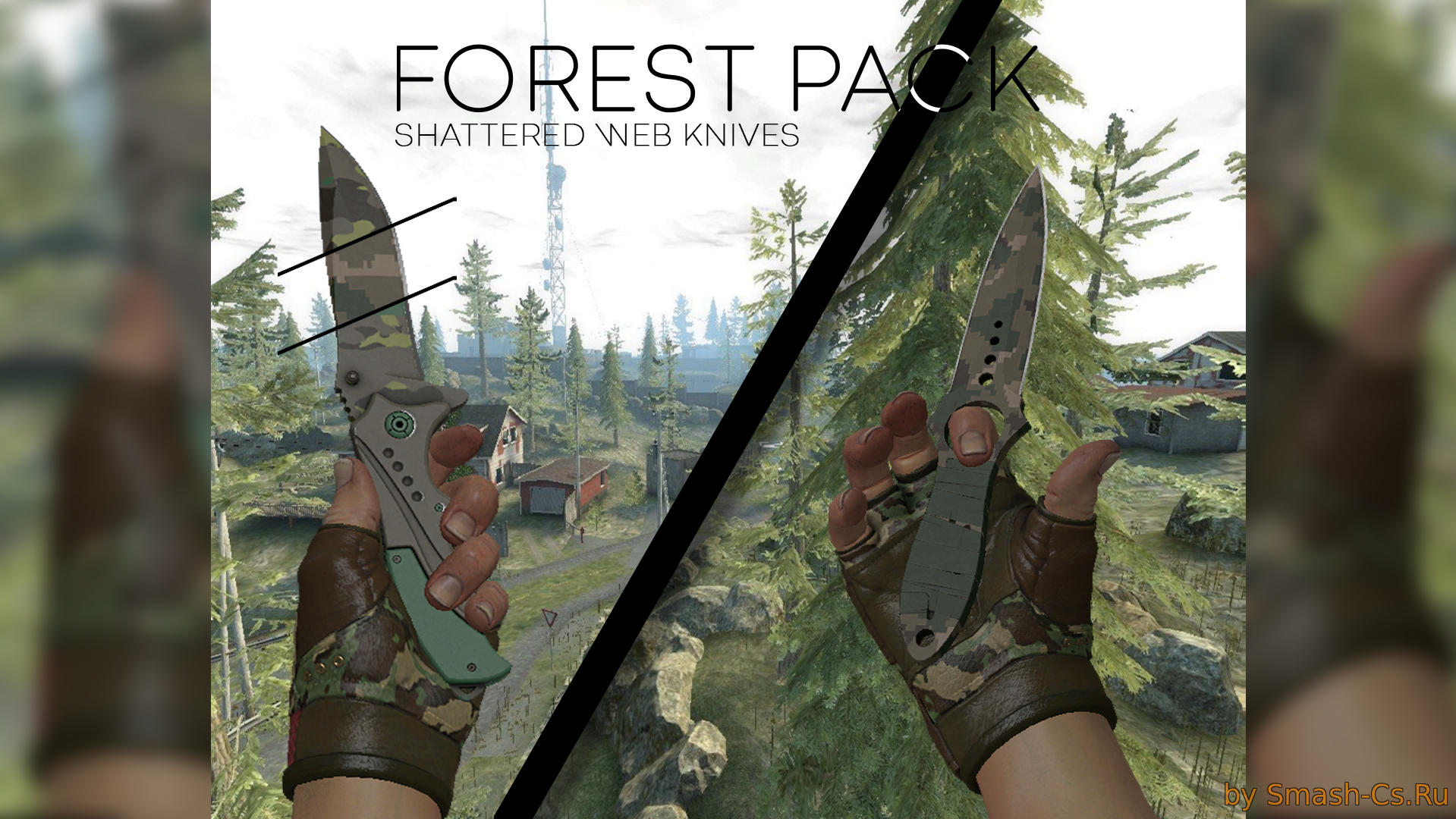 New Knives Forest Pack for CS:S v91