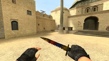 M9 Bayonet Marble Fade for CSS v34-91+ (default hands)