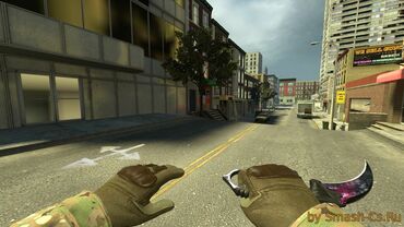 Нож Керамбит Волны (фаза 1) для css