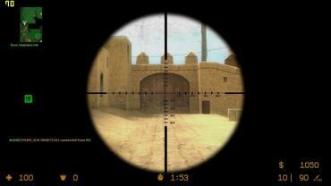 Simple scope for Counter Strike Source