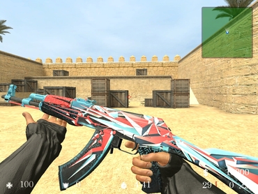 AK-47 Буйство Красок +Анимация осмотра