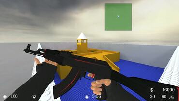 AK-47 Red Line + Inspect Animation