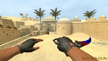 Karambit Marble Fade Ice & Fire для css