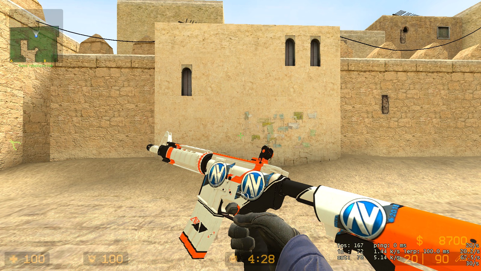 M4a4 asiimov bs фото 27