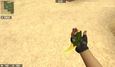 Керамбит История с новым положением рук