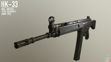 HK-33 instead of Sig 552 for CSS