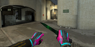 M9 Bayonet | Gamma-Doppler (new gloves)