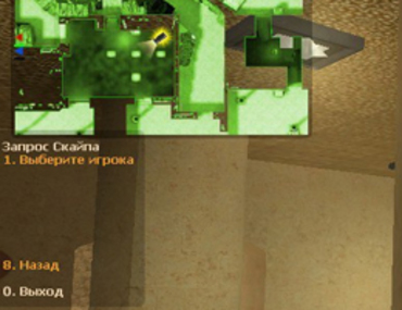 ЗАПРОС SKYPE (Через админку)