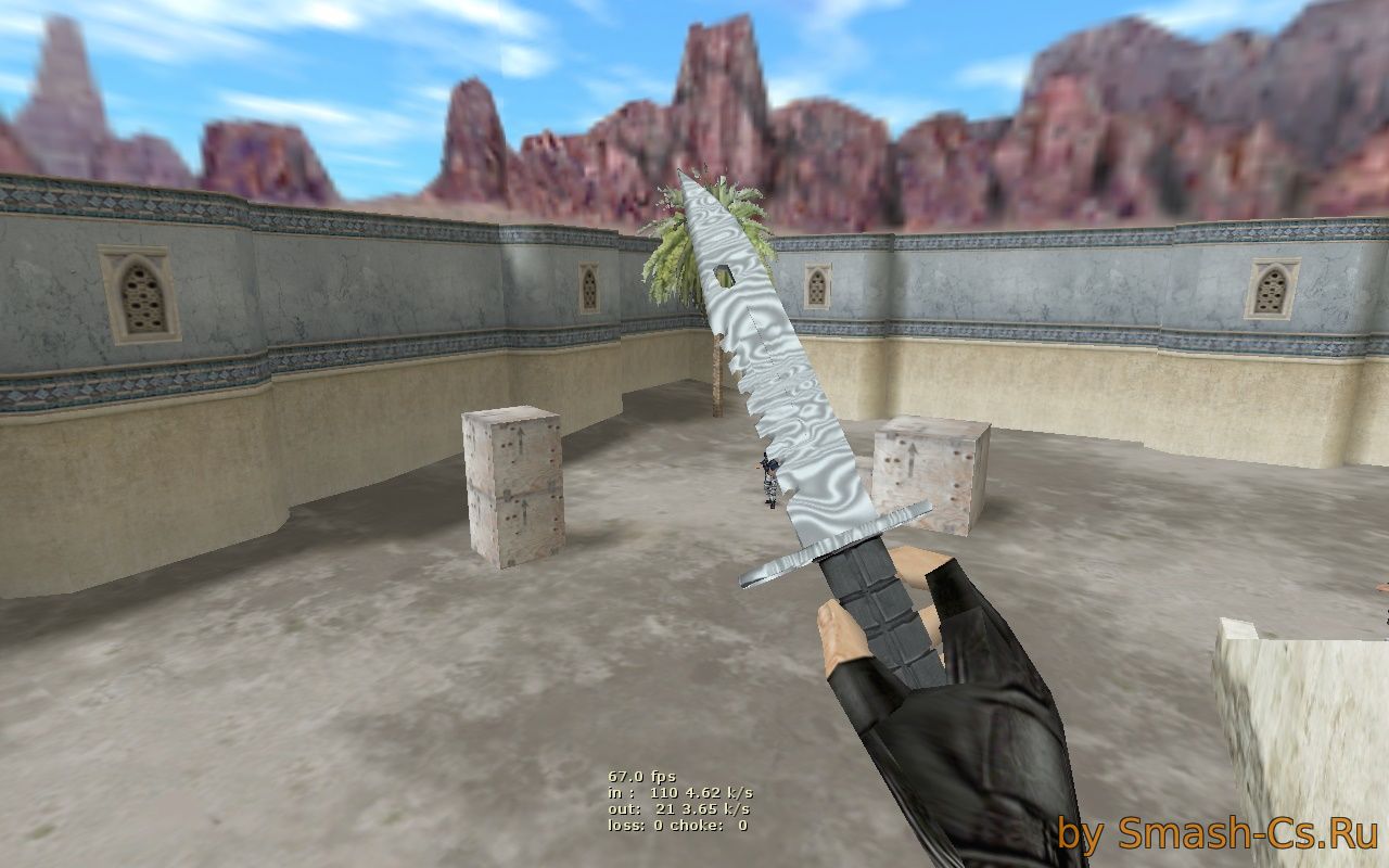 Download HD M9 Bayonet Damascus Steel with inspection