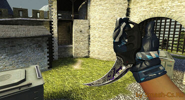 Керамбит Ручная роспись (все износы) | Moto Cool Mint