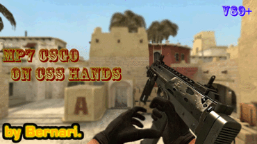 MP7 CSGO ON CSS HANDS