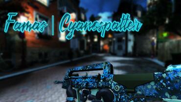 FAMAS | Cyanospatter