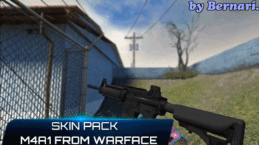 SKIN PACK M4A1 FROM WARFACE [v90]