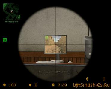 Game ks1.6 in the computer on the map cs_office