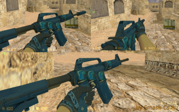 HD M4A1-S | Blue Phosphor "Titan" Katowice 2014 HD M4A1-S | Blue Phosphor "Titan" Katowice 2014