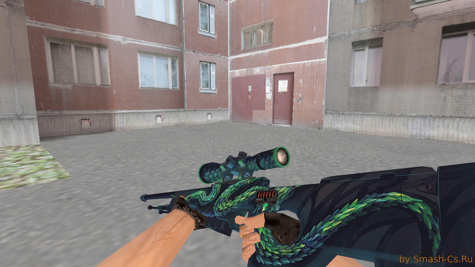 CS:GO AWP Atheris HD skin for CS 1.6 