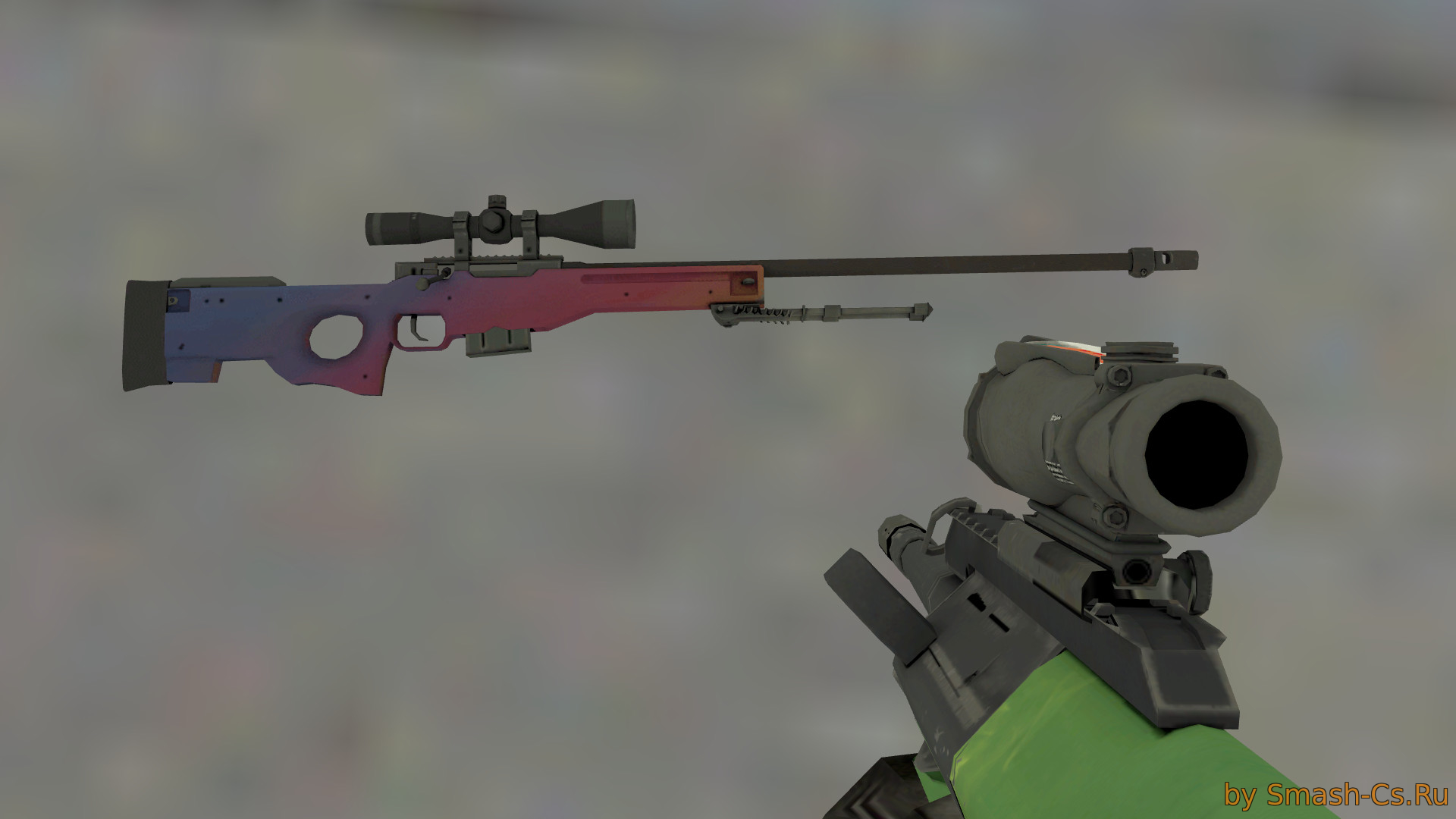 CS:GO AWP Atheris HD skin for CS 1.6 