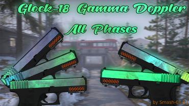 StatTrak™ Glock-18 Gamma Doppler | All Phases StatTrak™ Glock-18 Gamma Doppler | All Phases