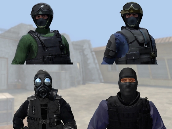 Exploding Headshot - Condition Zero models » CS 1.6 - Skins Players Packs  Counter-Terrorist / Terrorist