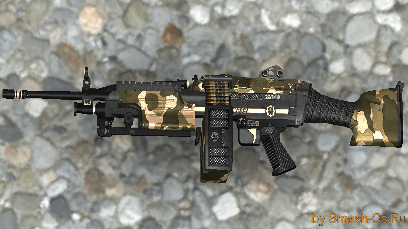 The Beast M249 cs go skin instal the new version for ipod