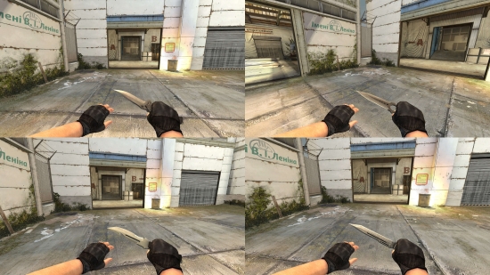 Ножи из кейса «Расколотая сеть» с руками CSS [v34+]