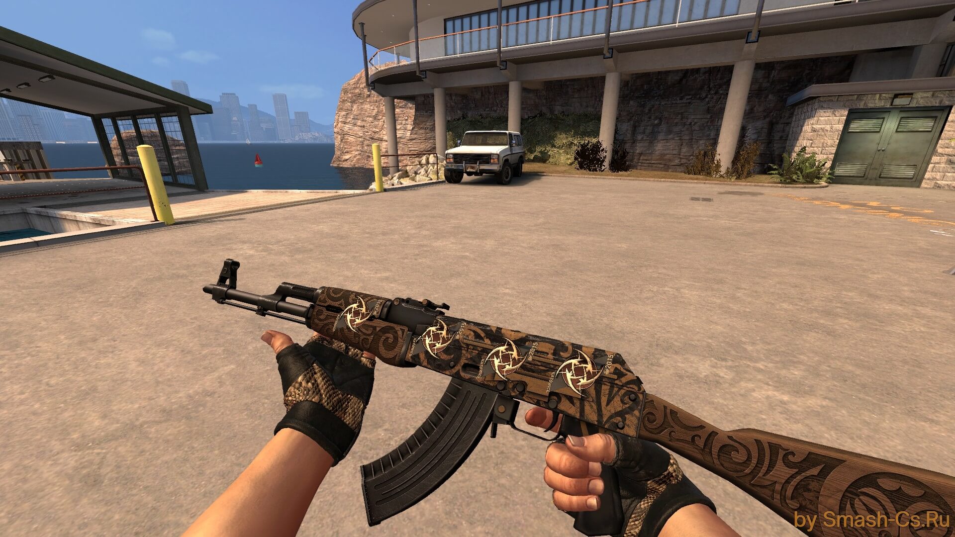 Download AK-47 Uncharted (Stickers) for CSS v34-92+