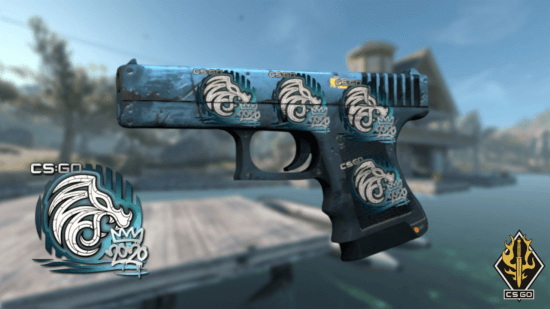 Glock-18 | Пришелец - 4 стикера: North | 2020 RMR