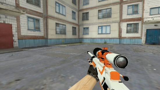 AWP Asiimov for CS 1.6 AWP Asiimov for CS 1.6
