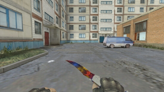 Falchion Knife Marble Fade for CS 1.6 Falchion Knife Marble Fade for CS 1.6