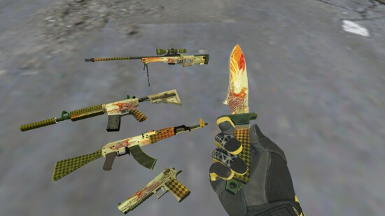 Dragon Lore Skin Pack for CS 1.6 Dragon Lore Skin Pack for CS 1.6