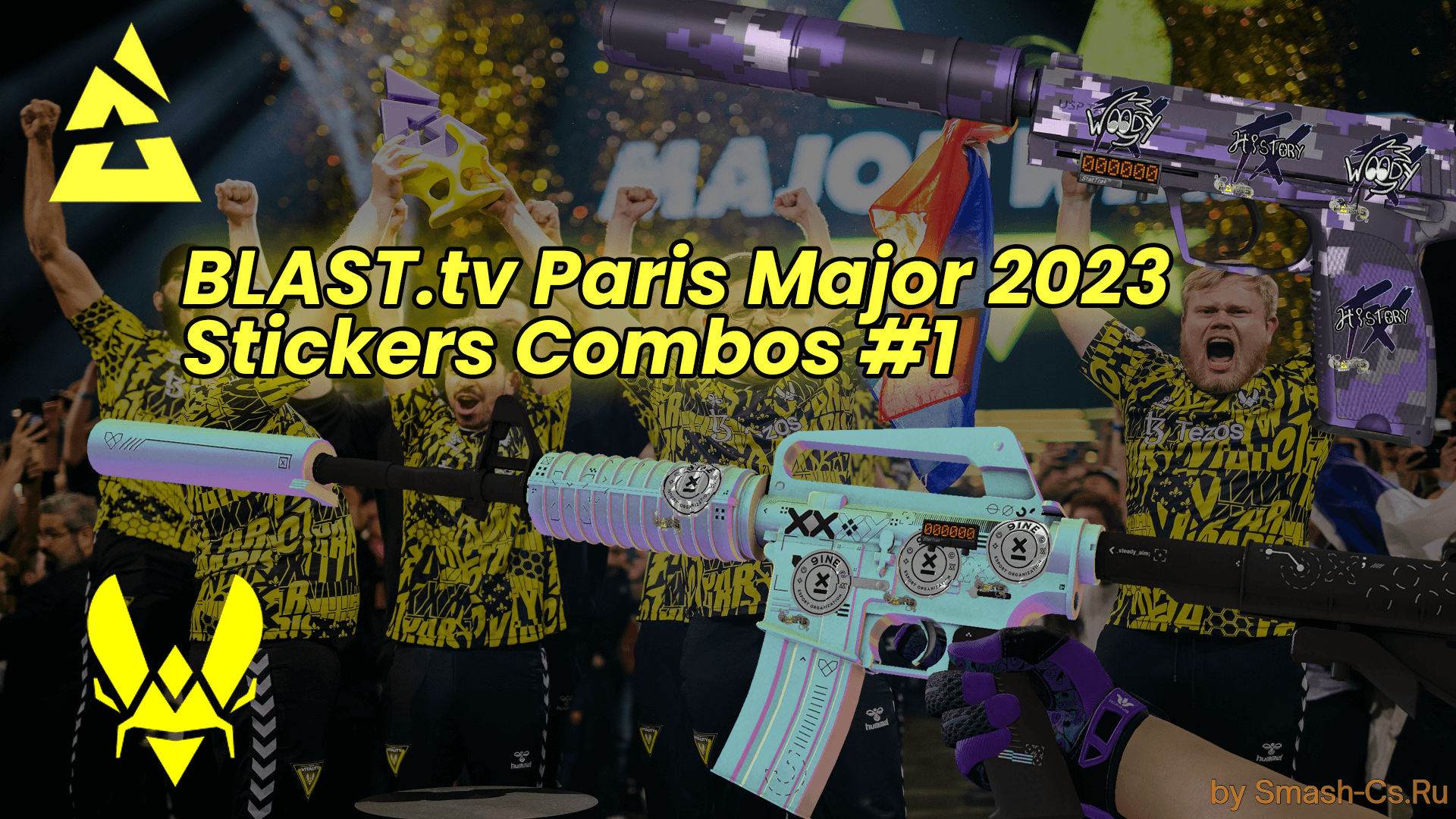 BLAST.tv Paris Major 2023 | Stickers Combos #1